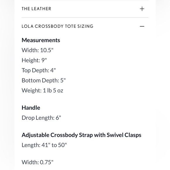 Portland Leather Almond Leather Lola Tote - Picture 12 of 12